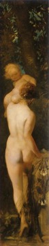  nude Painting - die funf sinne gefuhl nude Hans Makart